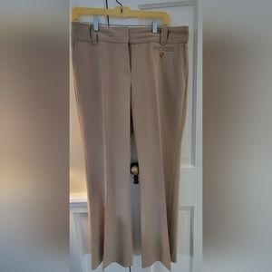 Ann Taylor Loft Ann Size 10 Tan Slacks